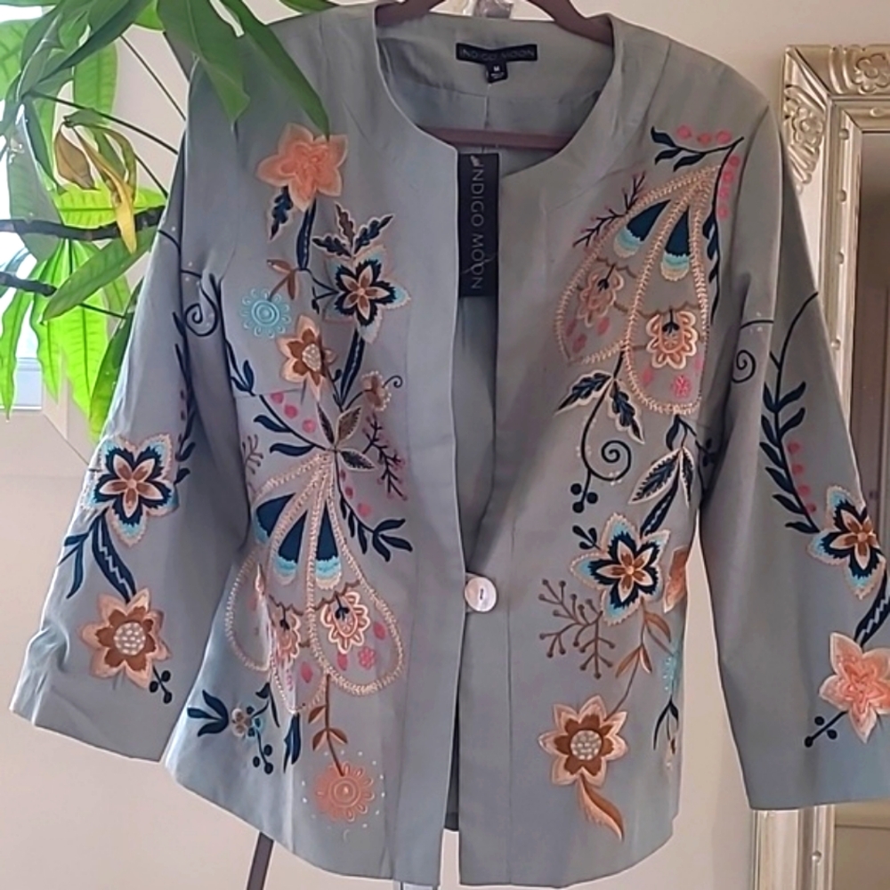 By indigo moon jaket coton